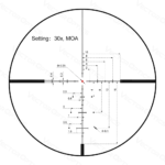 Visor Vector Optics Serie Continental x6 5-30x56 CDM Hunting - Imagen 6