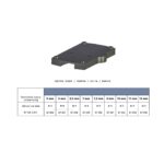 Base holográfico DOCTER/MEOPTA/DELTA/BURRIS carril ventilado