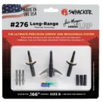 SWHACKER #276 2 BLADE LRP BROADHEAD KIT - SIZE B - 3 PACK - Imagen 2