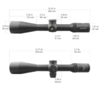 Visor Vector Optics Serie Continental x6 5-30x56 VCT FFP de 34 mm - Imagen 3