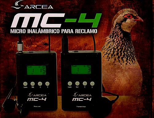 Micrófono Inalámbrico Caza Con Reclamo