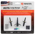 SWHACKER #277 2 BLADE LRP BROADHEAD KIT - SIZE C - 3 PACK - Imagen 5