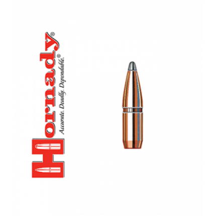 Puntas Hornady Interlock BTSP calibre .243 (6mm) - 100 grains