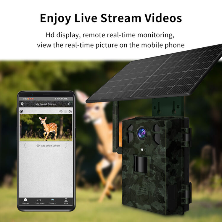 Cámara 4G Calidad 4 k Con Baterías y Placa solar - Imagen 5