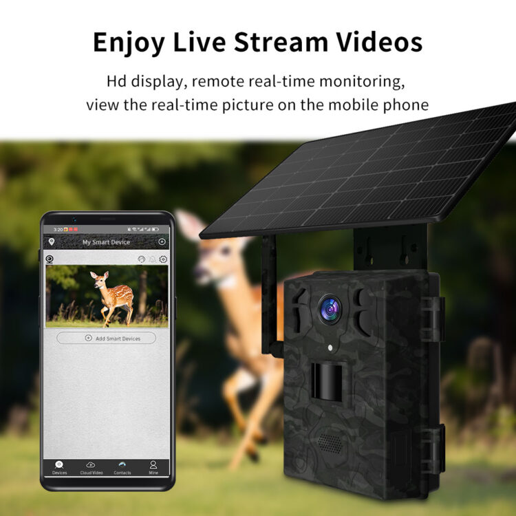 Cámara 4G Calidad 4 k Con Baterías y Placa solar - Imagen 11