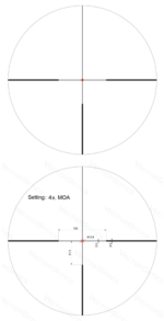 Visor Vector Optics Serie Grizzly Pro 3-12x56i Fibra - Imagen 3