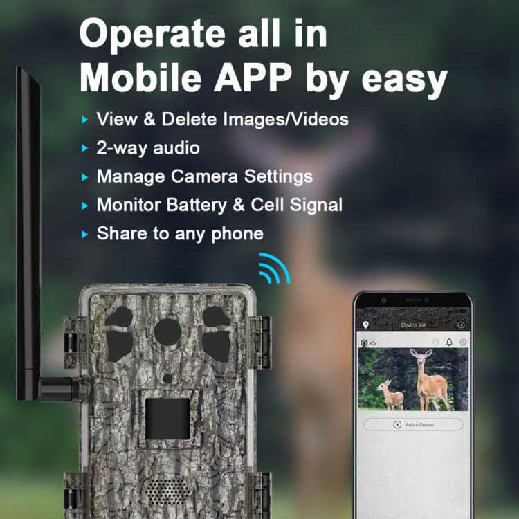 Cámara 4G Calidad 4 k Con Baterías y Placa solar - Imagen 9