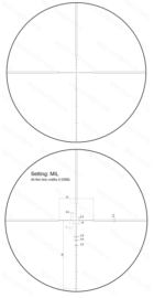 Visor Vector Optics Serie Veyron 3-12x44 FFP - Imagen 3