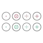 Visor Punto Rojo Nikko Stirling NS Con Retícula Múltiple - Imagen 4