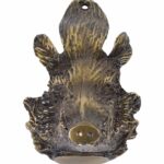 Cabeza Jabalí  Tipo Bronce Mediana