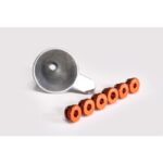 EMBUDO DE PÓLVORA Y SET DE BOQUILLAS