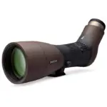 Telescopio Swarovski Optik ATX interior con trípode de madera