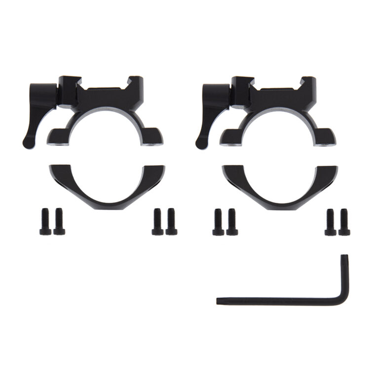 Anillas desmontables de 4 tornillos weaver 30mm B-Vision - Imagen 2