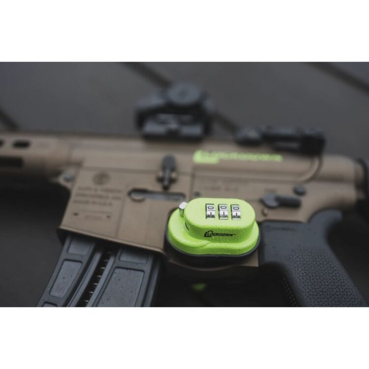 CANDADO DE COMBINACION PARA ARMAS LOCKDOWN - Imagen 5