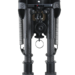 Bípode de resorte de fibra de carbono de 6-9"