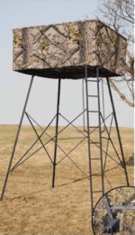 Torreta De Caza Con dos Sillas Giratorias - Imagen 5