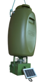 COMEDERO AUTOMÁTICO CON REJILLA  6v + BIDON 60 LITROS + ASA - Imagen 3