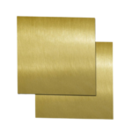 Latón lámina de 50 cm x 39 cm