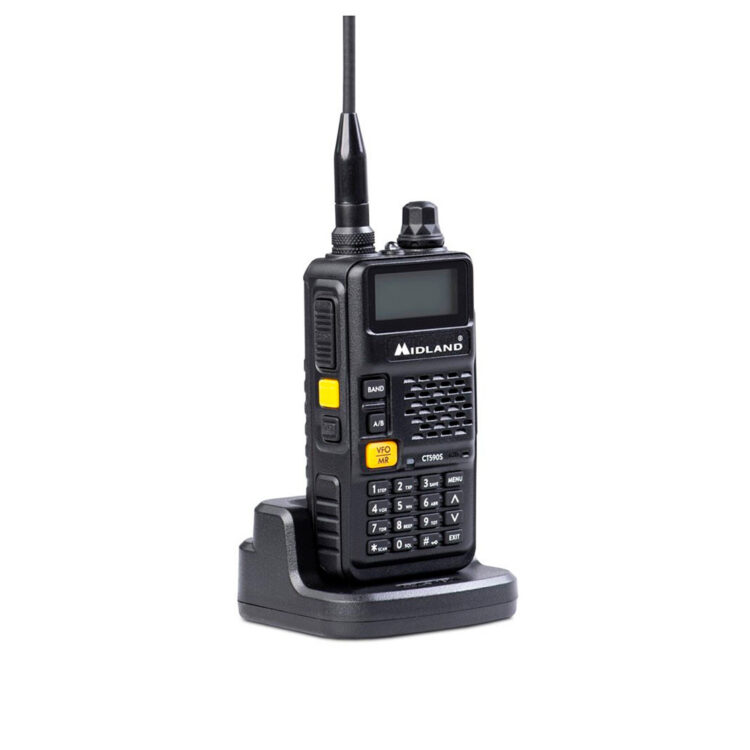 Radio CT590-S Dual Band UHF/VHF Midland - Imagen 2