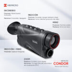 Monocular térmico con telémetro Condor CH25L HIKMICRO - Imagen 5