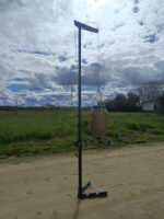 Trípode Pórtatil  Telescópico Para Comederos - Imagen 3