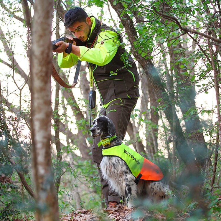 Capa de alta visibilidad para perros de caza Bitrabi - Imagen 4
