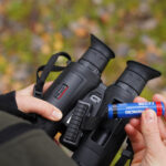 Prismáticos Visión Nocturna/Térmica  Multiespectro con telémetro IR 940nm HABROK HQ35LN HIKMICRO - Imagen 5