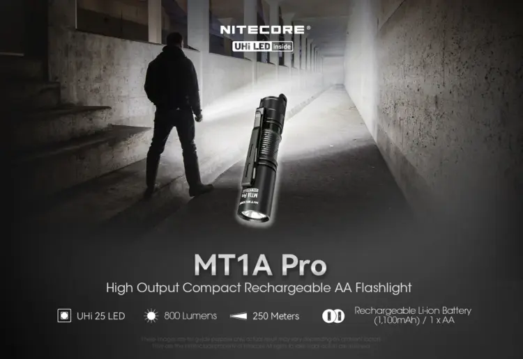 Linterna LED MT1A PRO NITECORE - Imagen 3