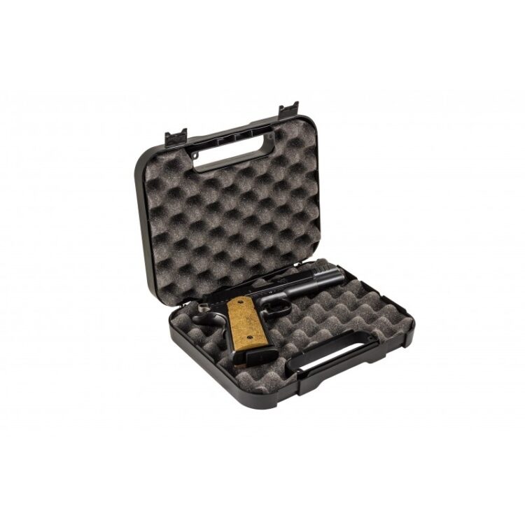 MALETIN ARMA CORTA NEGRO MEGALINE 24,5X17,7X3,9CM MOD.601/00 - Imagen 2