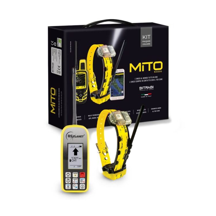 Collar Radio + GPS para perros de caza Mito 5100 + Mando localizador BS103 Legend BITRABI COMBI - Imagen 2