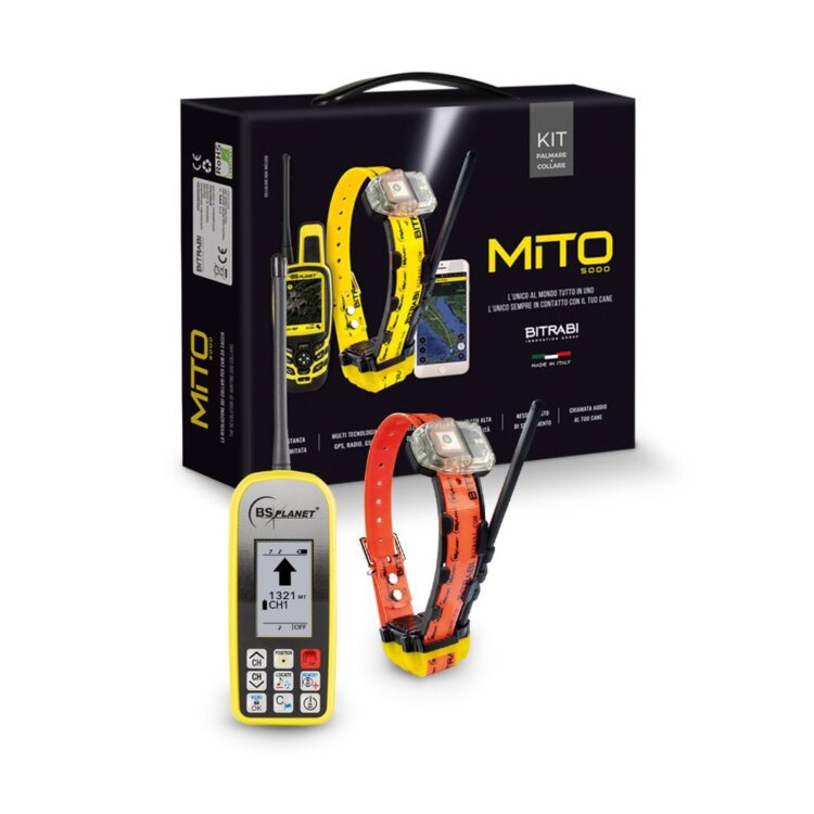 Collar GPS para perros de caza MITO 5300 + Mando localizador BS103 Legend BITRABI COMBI - Imagen 2