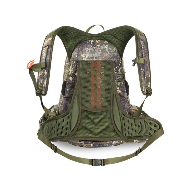 Mochila Caza Con Bolsillo Para Rifle Suede Camo 38 litros PF Pro Nature by Marsupio - Imagen 5