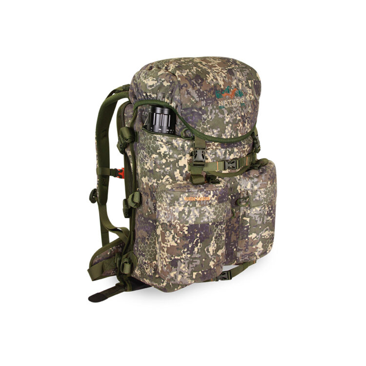 Mochila Caza Con Sistema Hook De Apertura Suede Camo 25 litros PF Pro Nature by Marsupio - Imagen 5