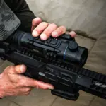 Visor térmico para rifle PARD Ocelot 480 / 640 con telémetro - Imagen 2