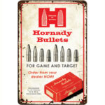 Placa Hornady Bullets Rustic
