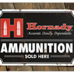 Placa Hornady AMMO SOLD HERE