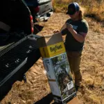 TREE LADDER WITH SAFETY ROPE - Imagen 2