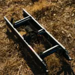 TREE LADDER WITH SAFETY ROPE - Imagen 12