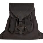 Zurrón Cuero Engrasado C/Bolsillo Exterior