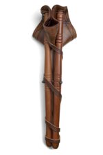 Taburete En Piel Vaquetilla - Imagen 2