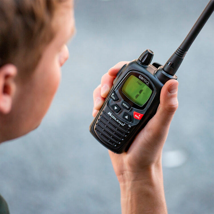 Walkie Talkie G9 Pro bibanda PMR446/LPD Midland - Imagen 5