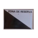 Tablilla Zona Reserva (C. Valenciana) 30×20