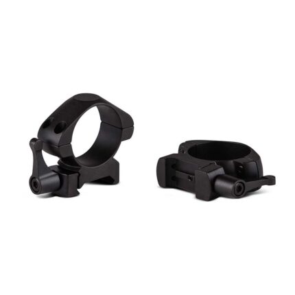 Anillas Konus STEEL QR - Bajas, Tubo 25,4mm, Carril 21mm