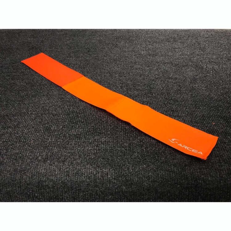Cinta naranja para brazo 55x7 cm - Imagen 3
