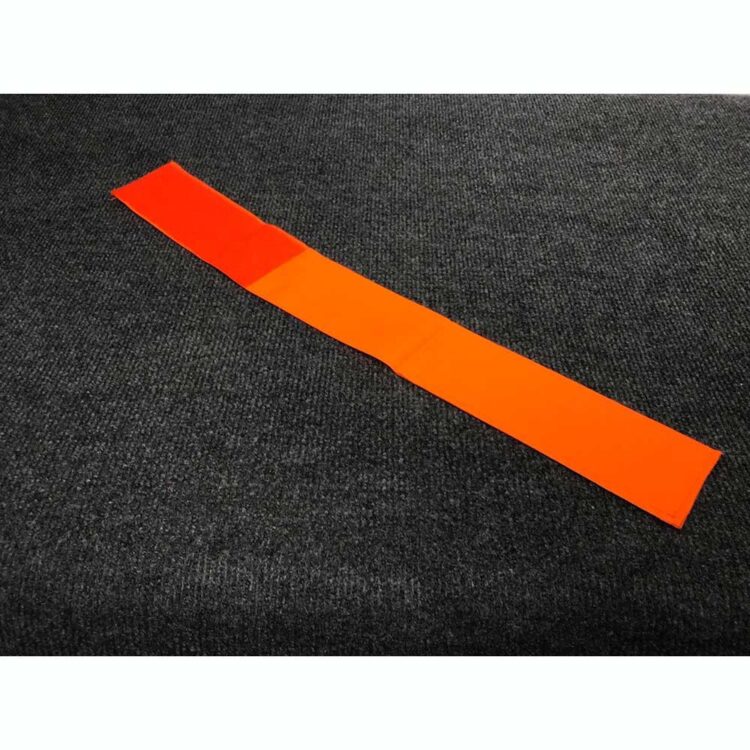 Cinta naranja para brazo 55x7 cm - Imagen 4