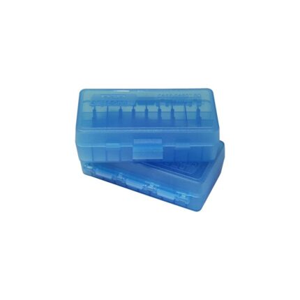 Caja de Munición MTM 50 CART.AZUL 9MM. 380ACP