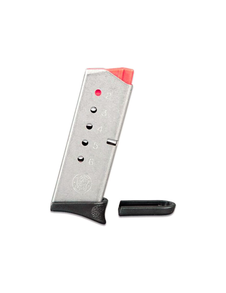 Cargador metálico Smith & Wesson BODYGUARD 380 6R - 380 Auto - Imagen 2