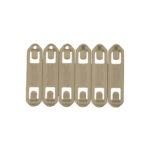 Clips rápidos BLACKHAWK! S.T.R.I.K.E. o PALS/MOLLE (6 ud.) - 3"