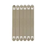 Clips rápidos BLACKHAWK! S.T.R.I.K.E. o PALS/MOLLE coyote (6 ud.) - 9"
