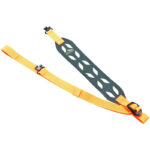 Correa Butler Creek Featherlight Minimalist con anillas portafusil - negra/naranja